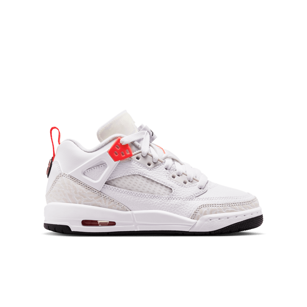Jordan Spizike Low GS 'White Bright Crimson'