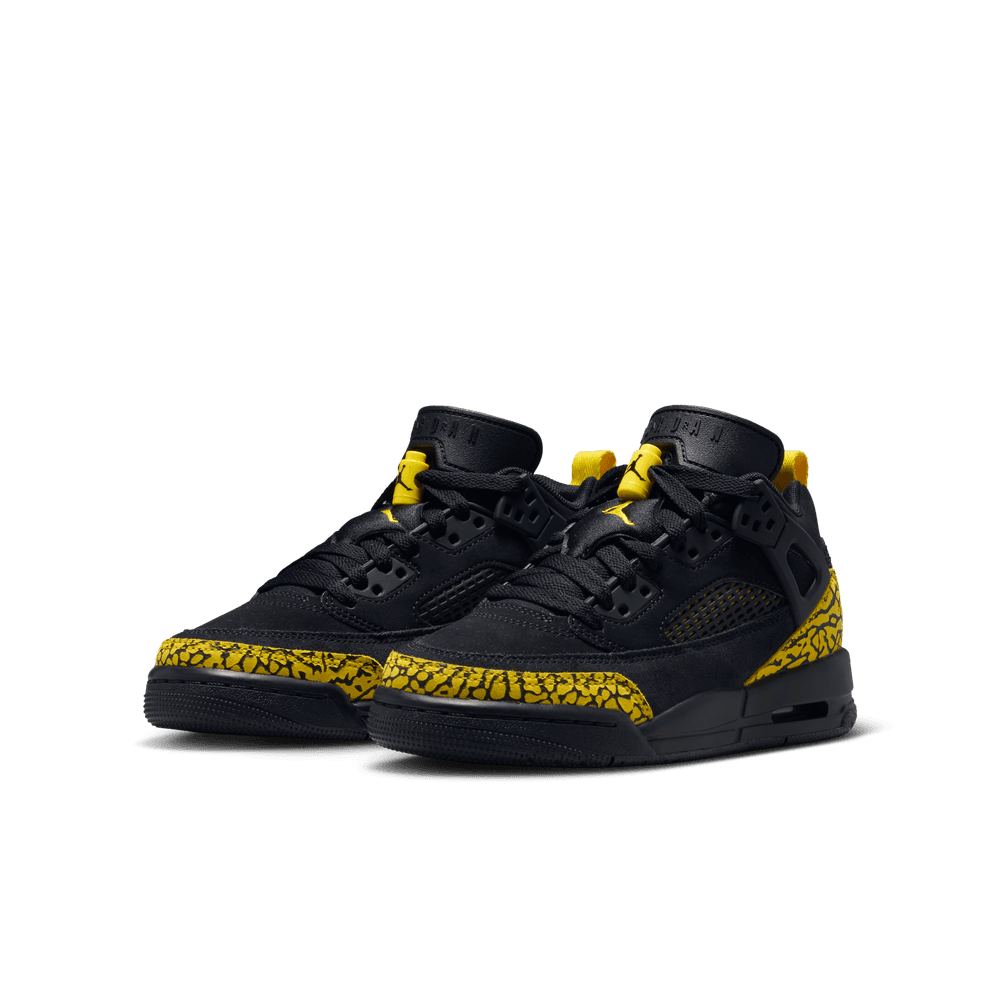 Jordan Spizike Low GS 'Black Speed Yellow'