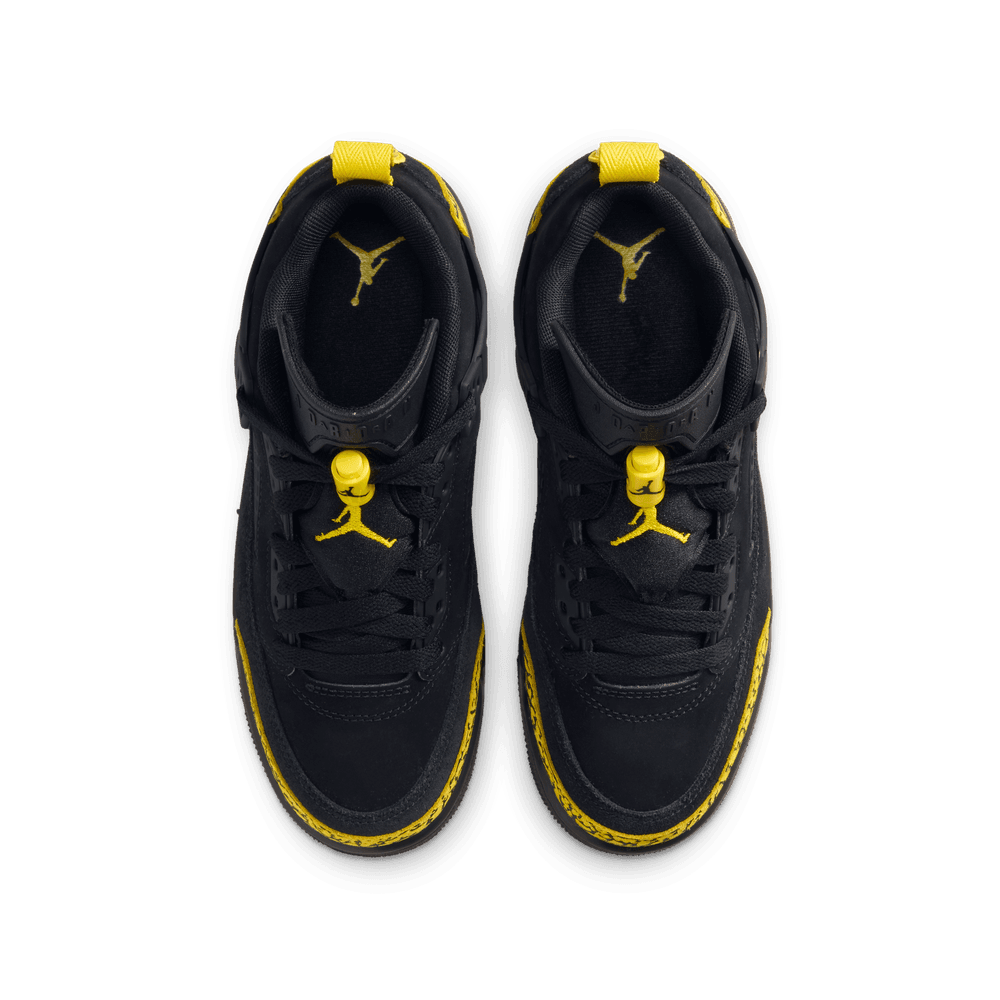 Jordan Spizike Low GS 'Black Speed Yellow'