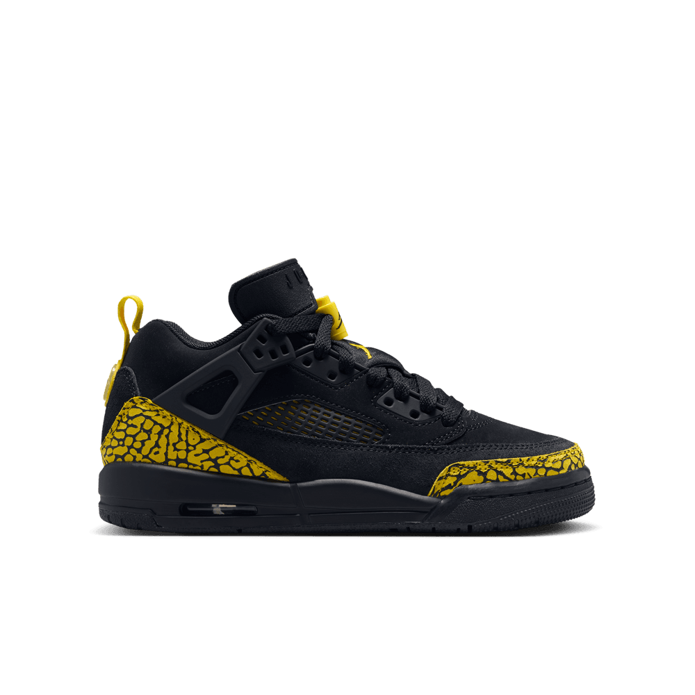 Jordan Spizike Low GS 'Black Speed Yellow'