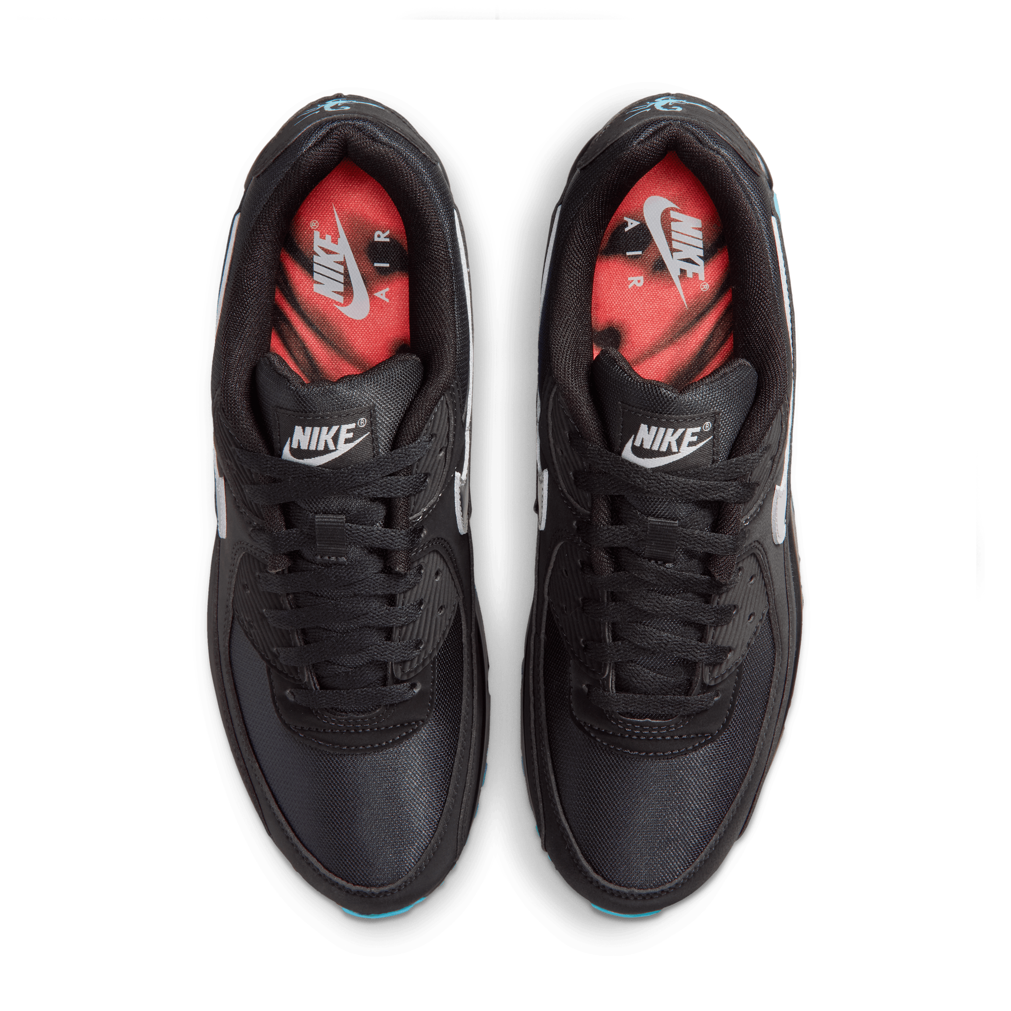 Air Max 90 Premium 'Black Gamma Blue Ice Chrome'