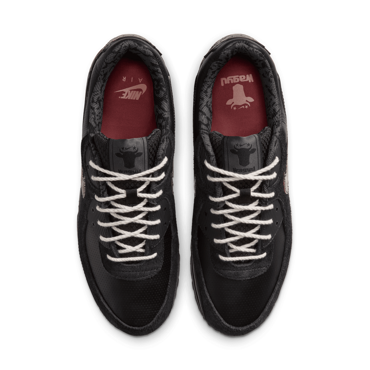 Wagyu x Air Max 90 'Black and Anthracite'