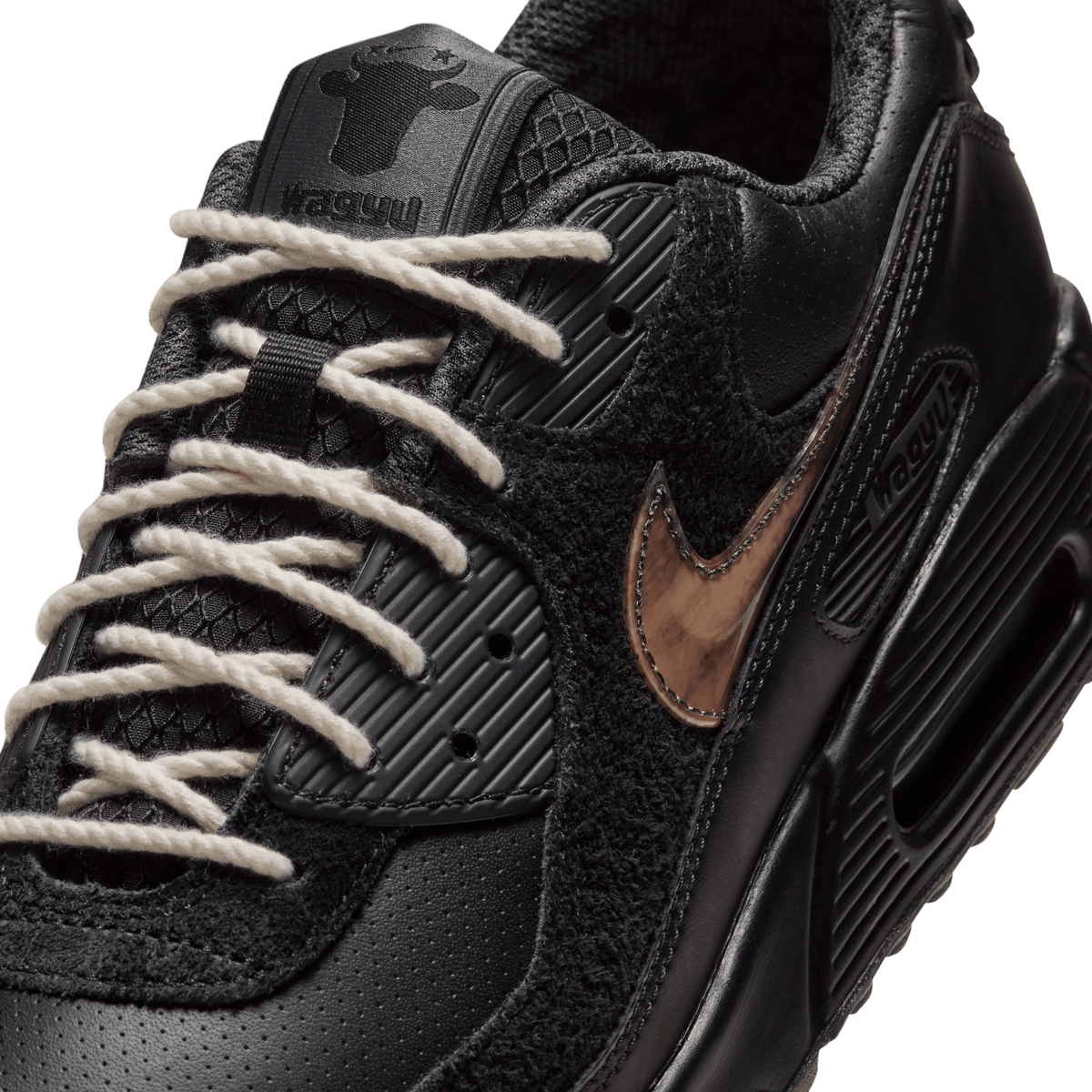 Wagyu x Air Max 90 'Black and Anthracite'