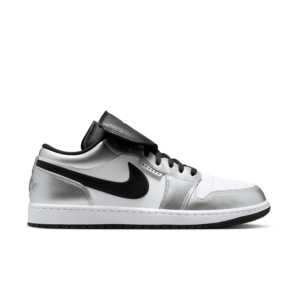Air Jordan 1 Low SE Tiempo 'Metallic Silver'