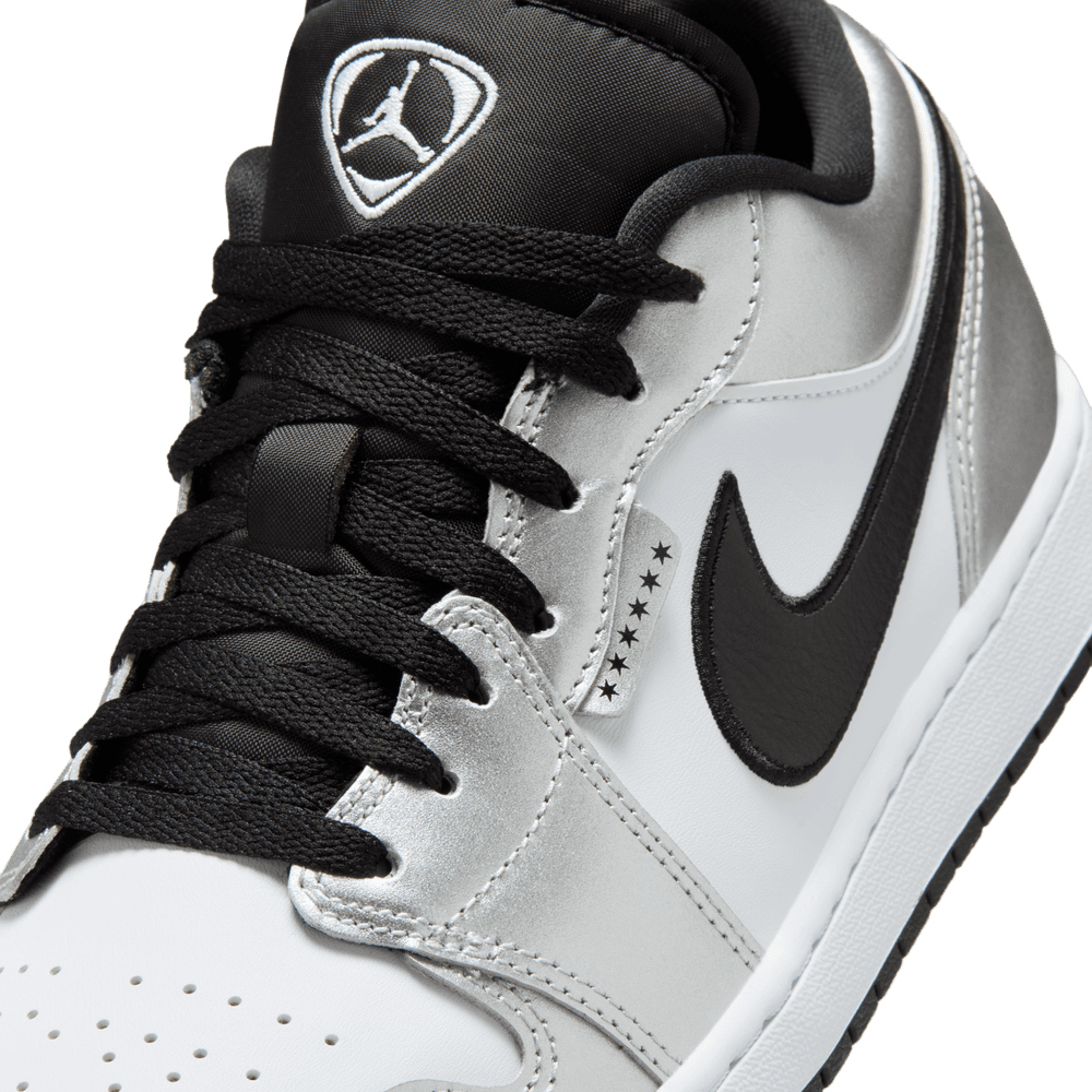 Air Jordan 1 Low SE Tiempo 'Metallic Silver'