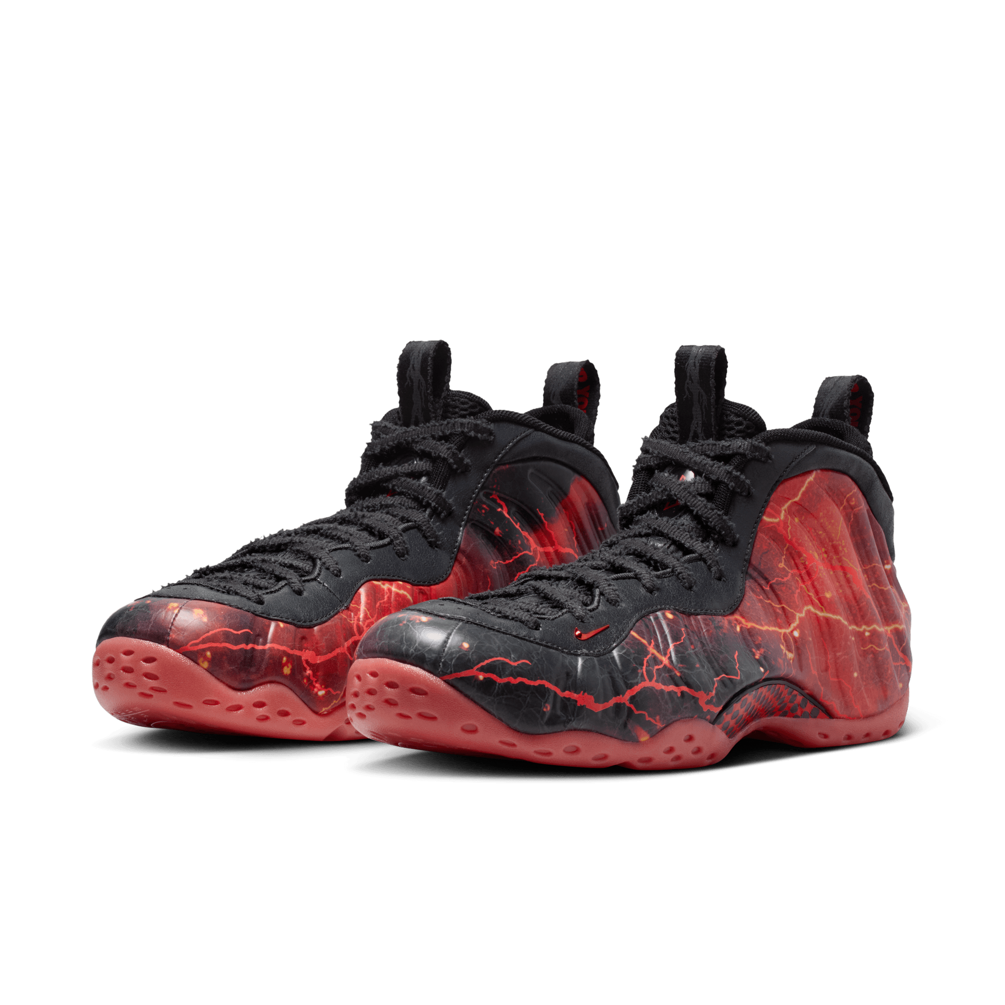 Stranger Things x Air Foamposite One Premium QS 'Black Bright Crimson'