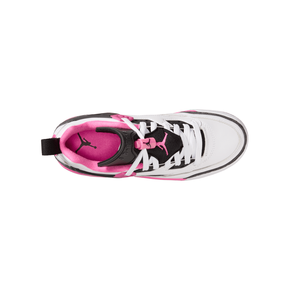 Jordan Spizike Low GS 'White Black Anthracite Laser Fuchsia'