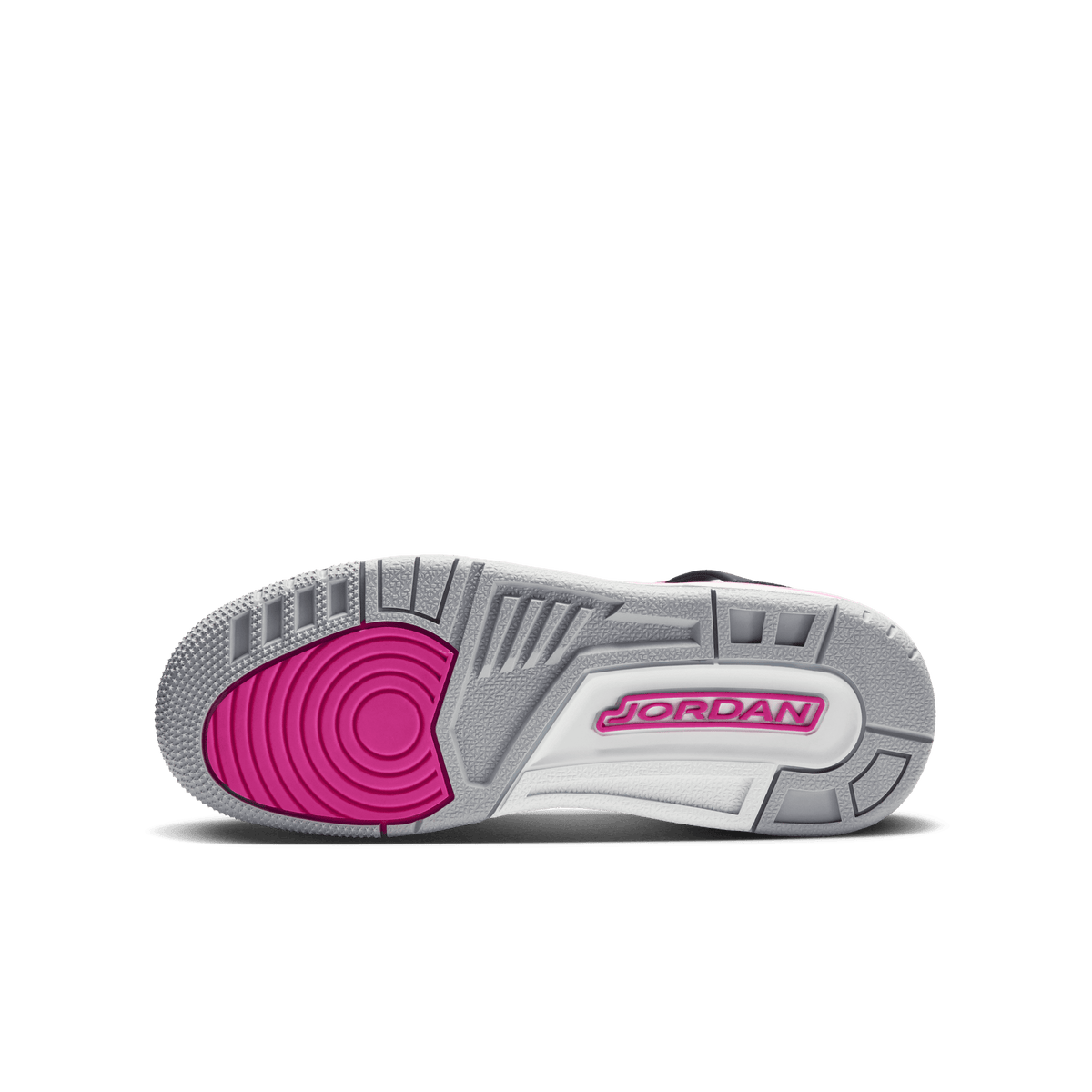 Jordan Spizike Low GS 'White Black Anthracite Laser Fuchsia'
