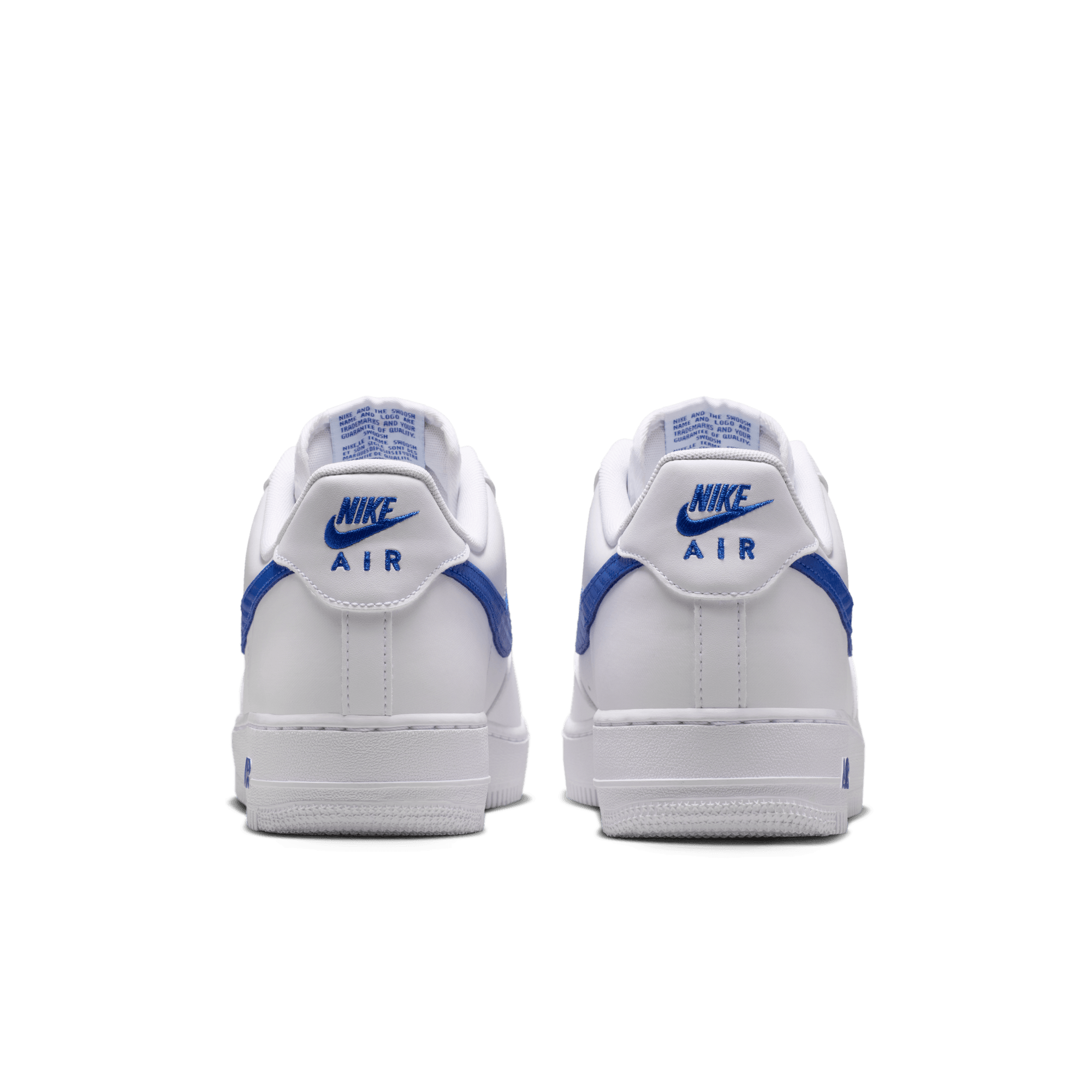 Air Force 1 Low '07 Carbon Fiber Swoosh 'White Game Royal'