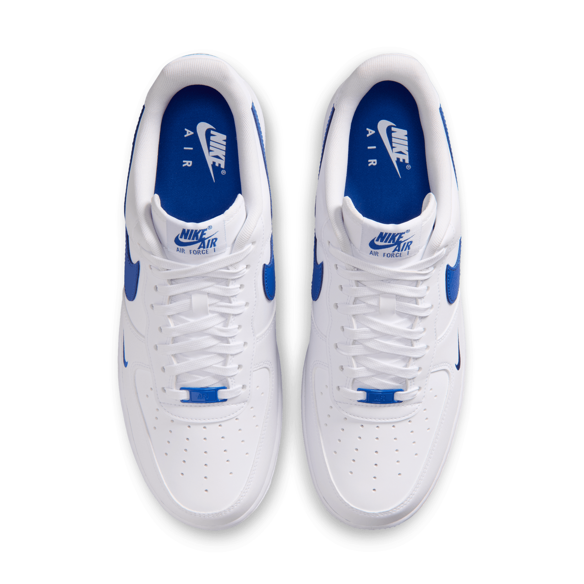 Air Force 1 Low '07 Carbon Fiber Swoosh 'White Game Royal'