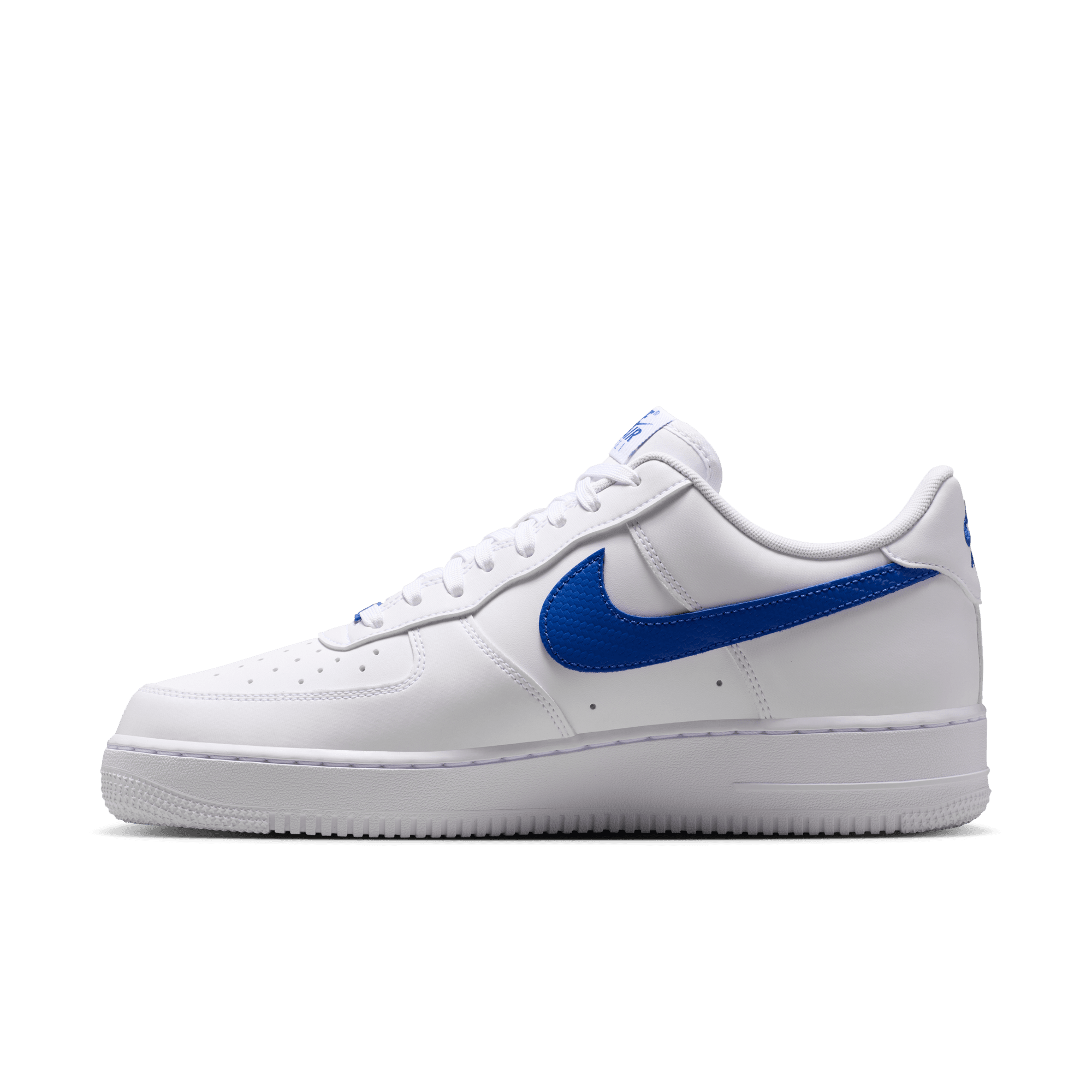 Air Force 1 Low '07 Carbon Fiber Swoosh 'White Game Royal'