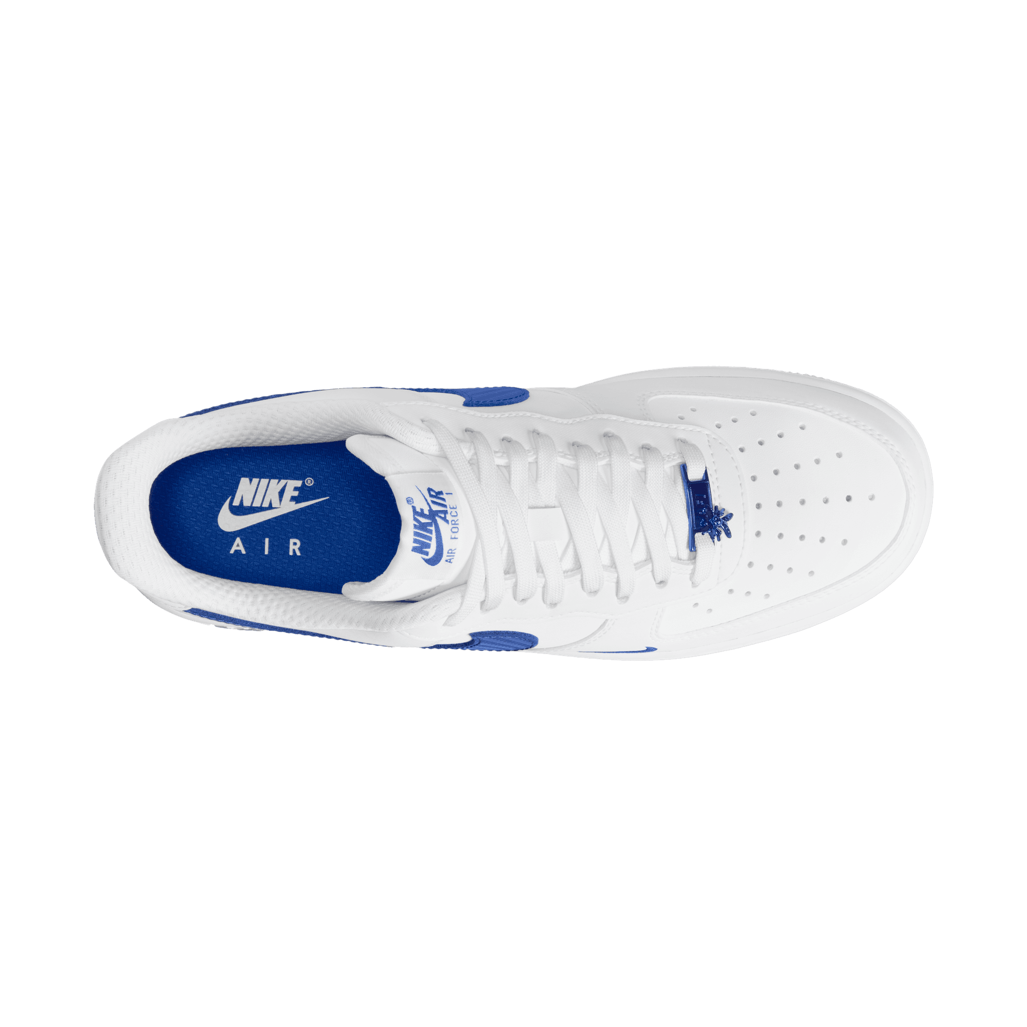 Air Force 1 Low '07 Carbon Fiber Swoosh 'White Game Royal'