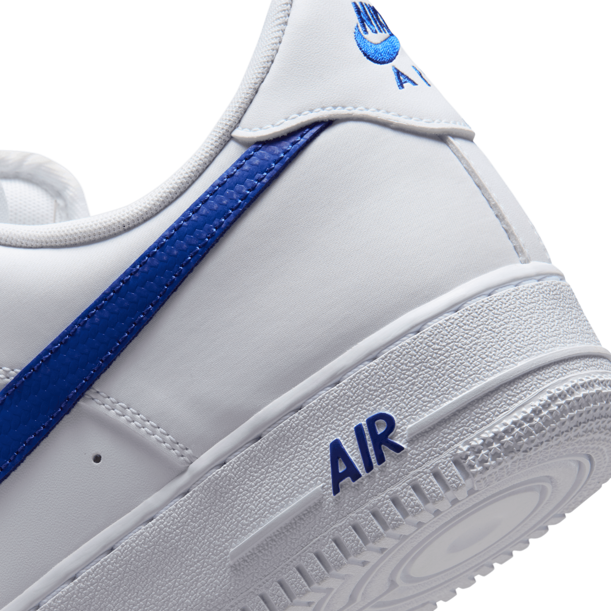 Air Force 1 Low '07 Carbon Fiber Swoosh 'White Game Royal'