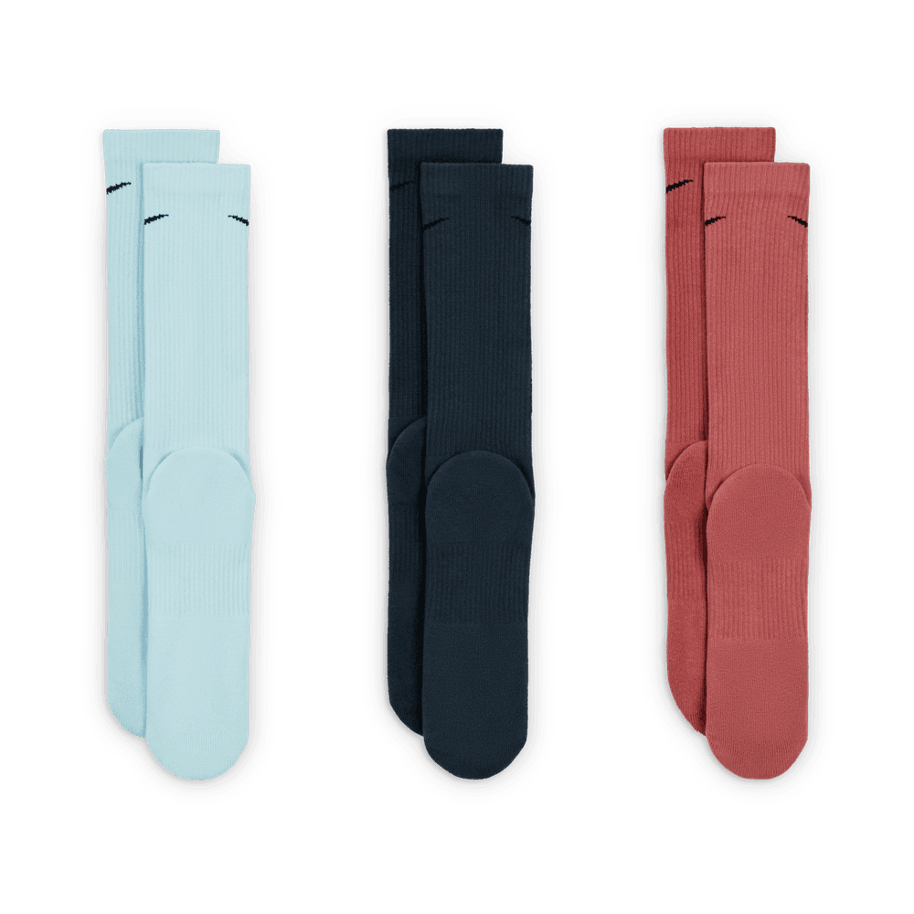Everyday Plus Cushioned Training Crew Socks (3 Pairs) 'Multi Color'