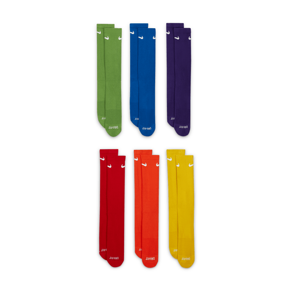 Everyday Plus Crew Socks (6 Pairs) 'Multi-Color'