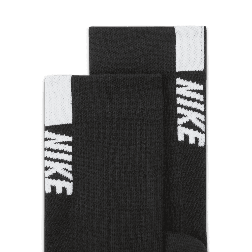 Nike Multiplier Crew Sock (2 Pairs) 'Black/White'