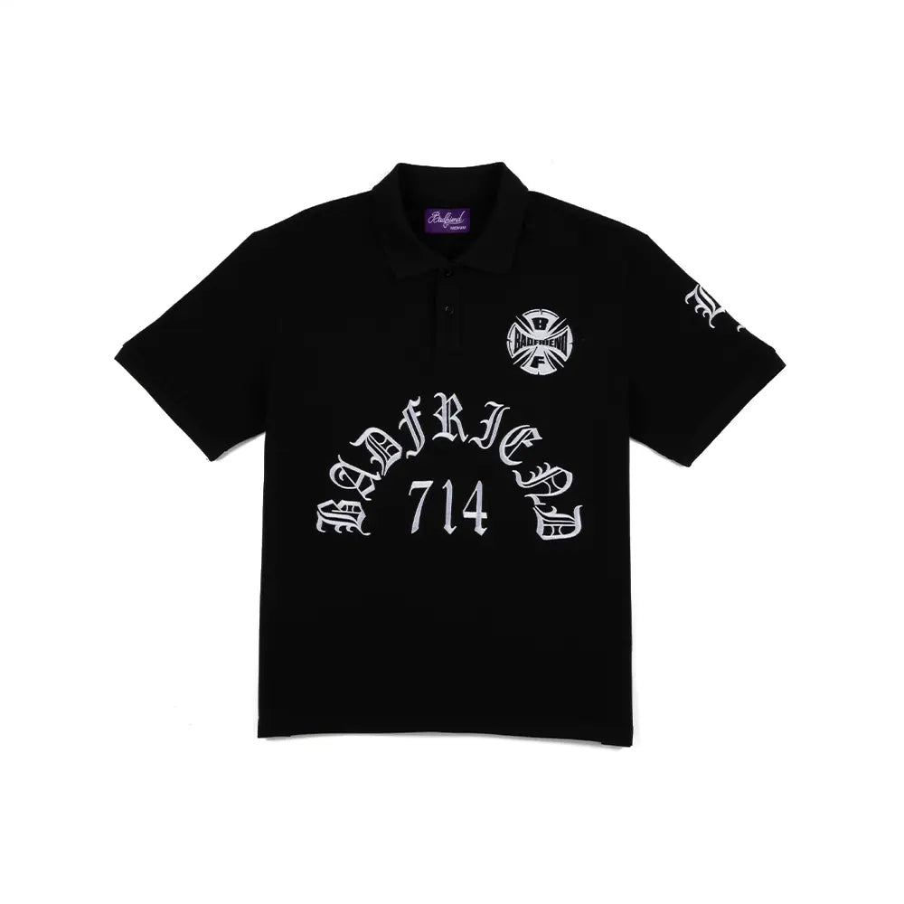 Best Out Embroidered Knit Polo 'Black'