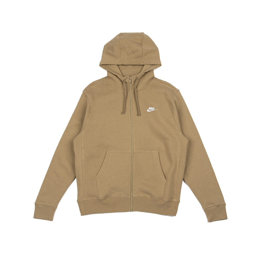 Sportswear Club Fleece FZ Hoodie 'Khaki'