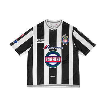 Badfriend Soccer Jersey 'Black White'