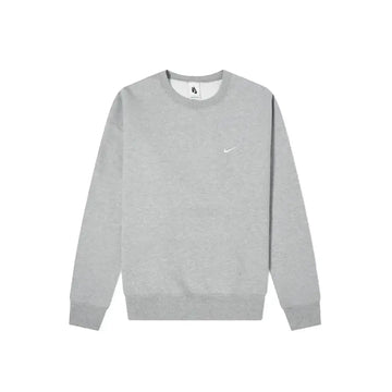 Solo Swoosh Fleece Crew 'Grey'