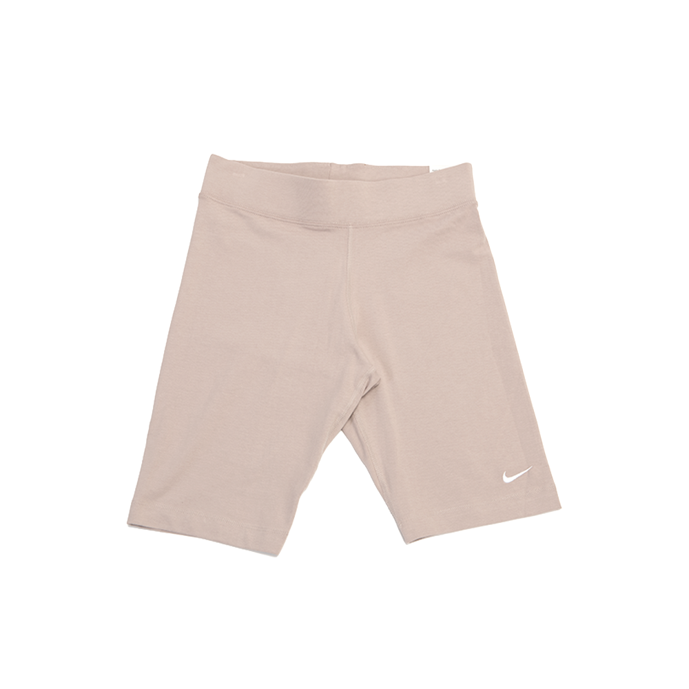 W NSW Essential Mid-Rise Biker Shorts 'Diffused Taupe'