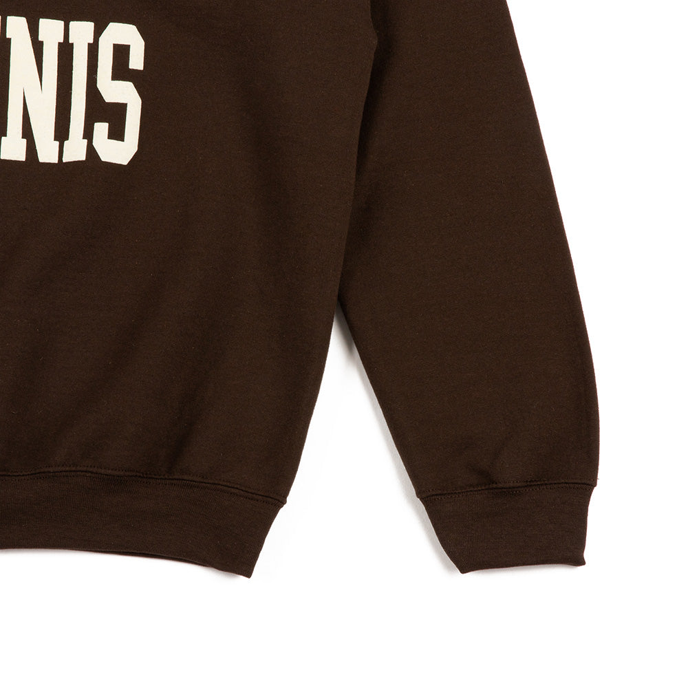 East Side Tennis Club Collegiate Crew Neck 'Brown'