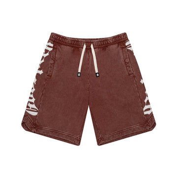 CourtSide Shorts 'Mocha Wash'