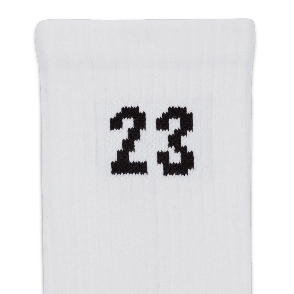 Jordan Essentials Crew Socks (3 Pairs) 'Black/Grey/White'