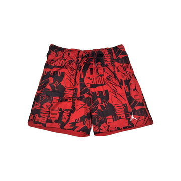 Jordan Essentials Printed Mesh Shorts 'Red'