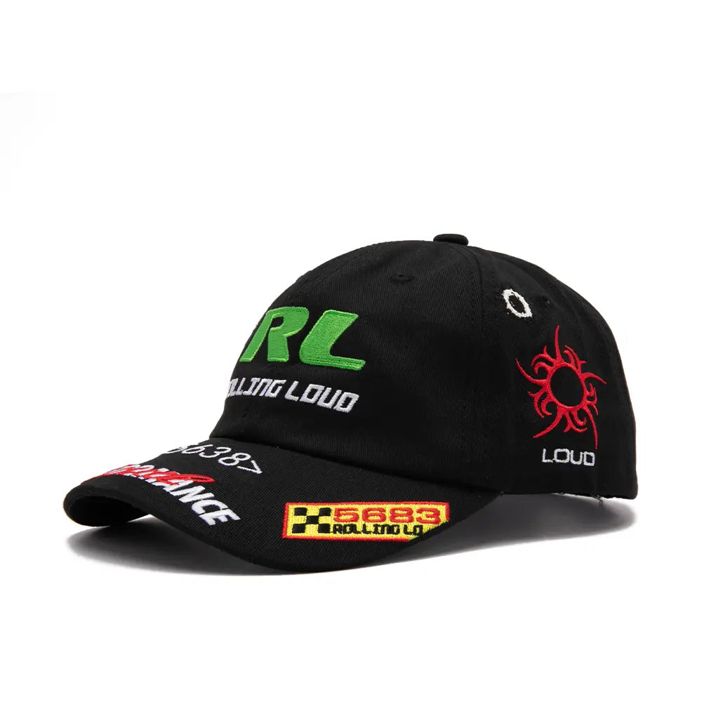 RL Patchwork Dad Hat 'Black'