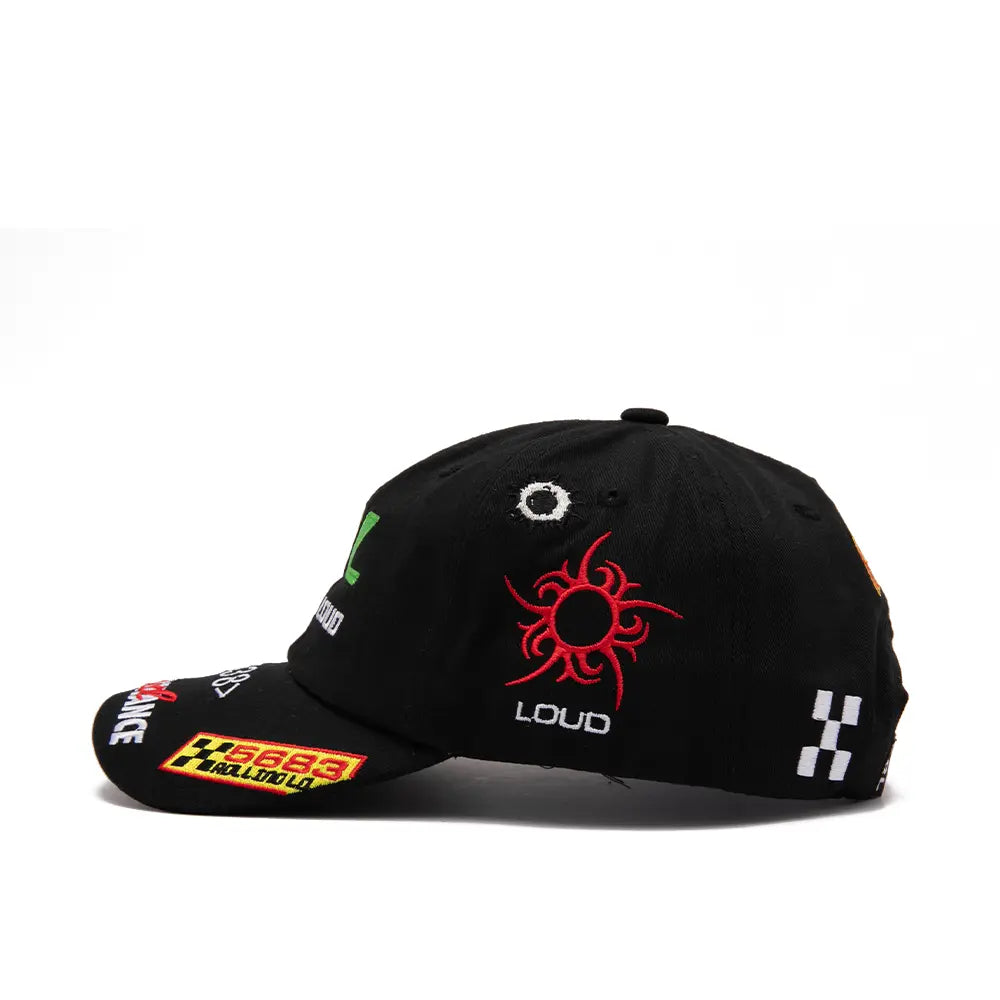 RL Patchwork Dad Hat 'Black'