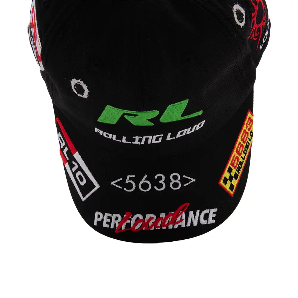 RL Patchwork Dad Hat 'Black'