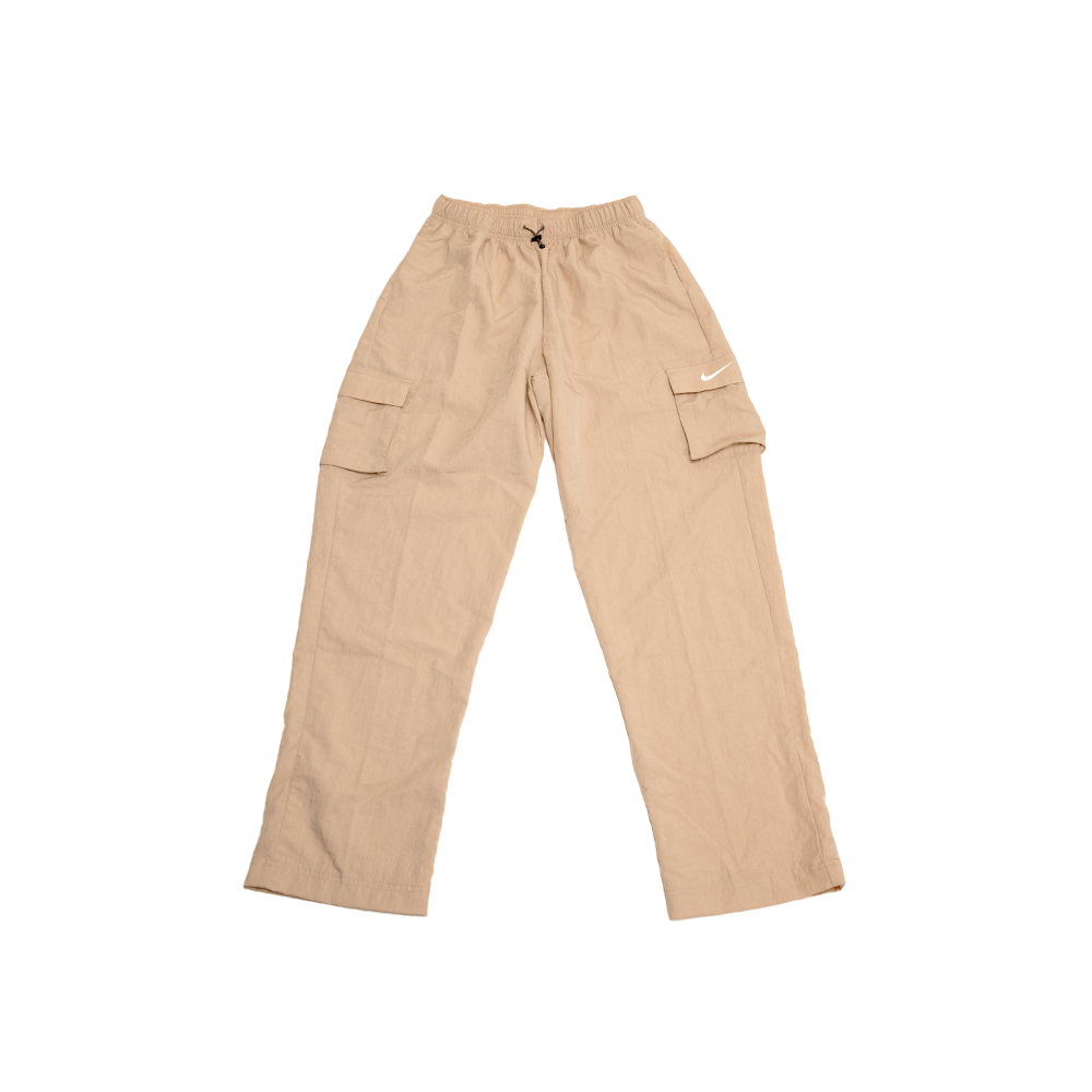 W Essential High-Rise Woven Cargo Pants 'Brown'