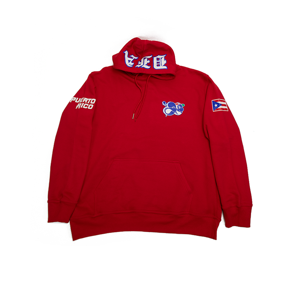 DOLT "Puerto Rico" Pullover Hoodie 'Red'