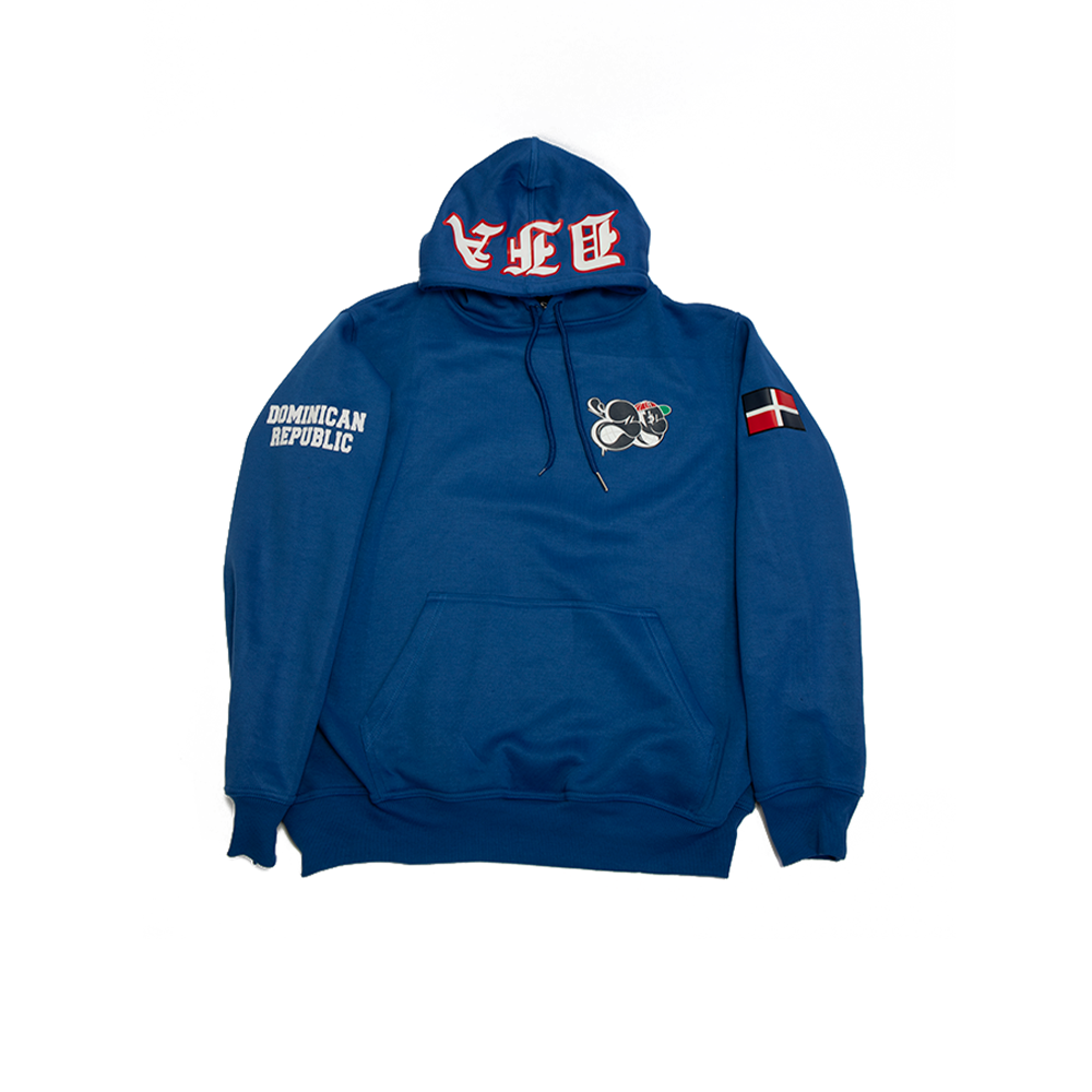 DOLT "Dominican Republic" Pullover Hoodie 'Blue'