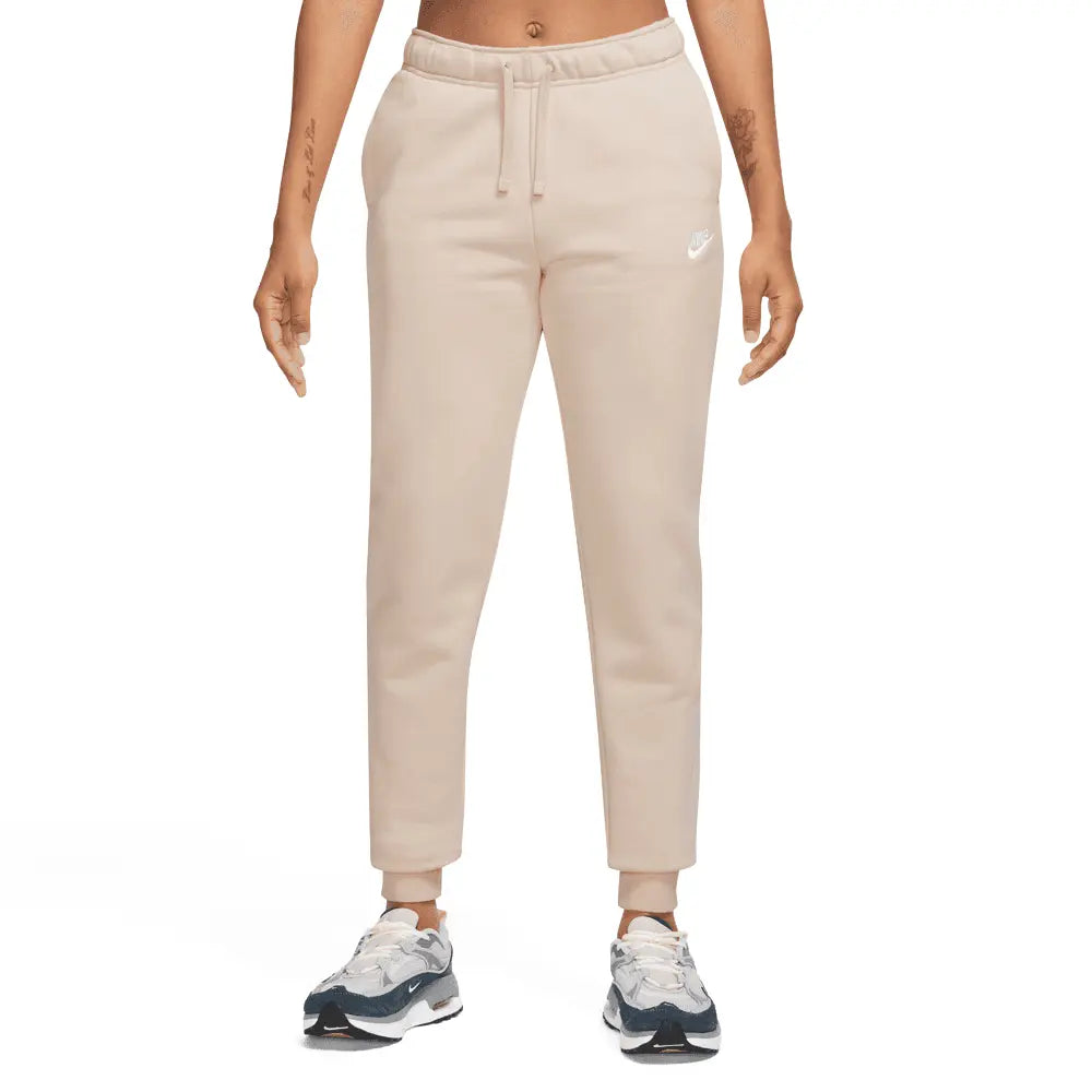 W NSW Club Fleece Mid-Rise Joggers 'Sanddrift White'