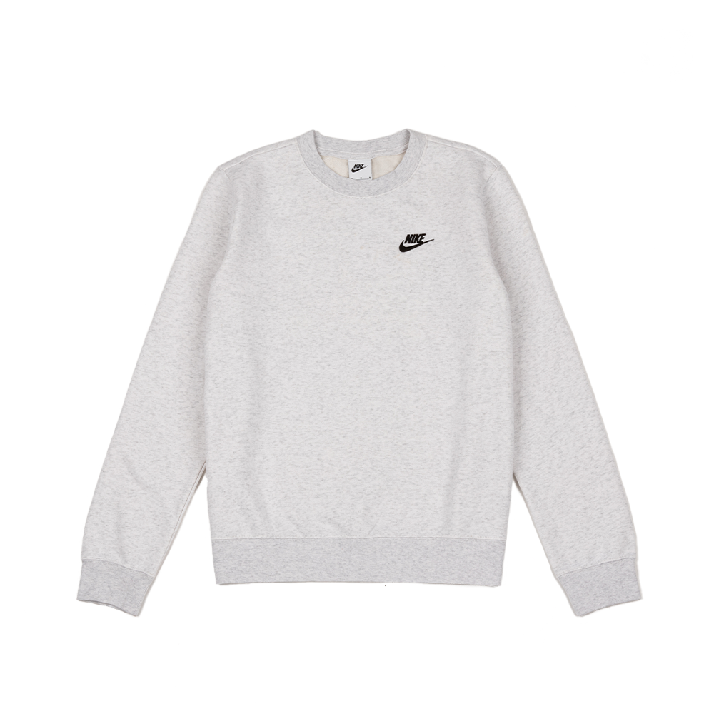 W NSW Club Fleece Crew-Neck Sweatshirt'Birch Heather/Black'