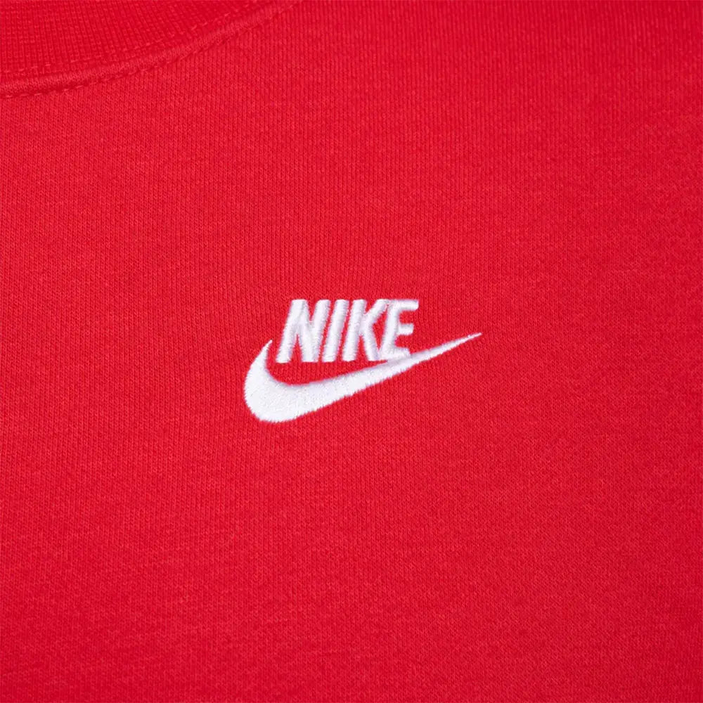 W NSW Club Fleece Crew-Neck Sweatshirt 'University Red'