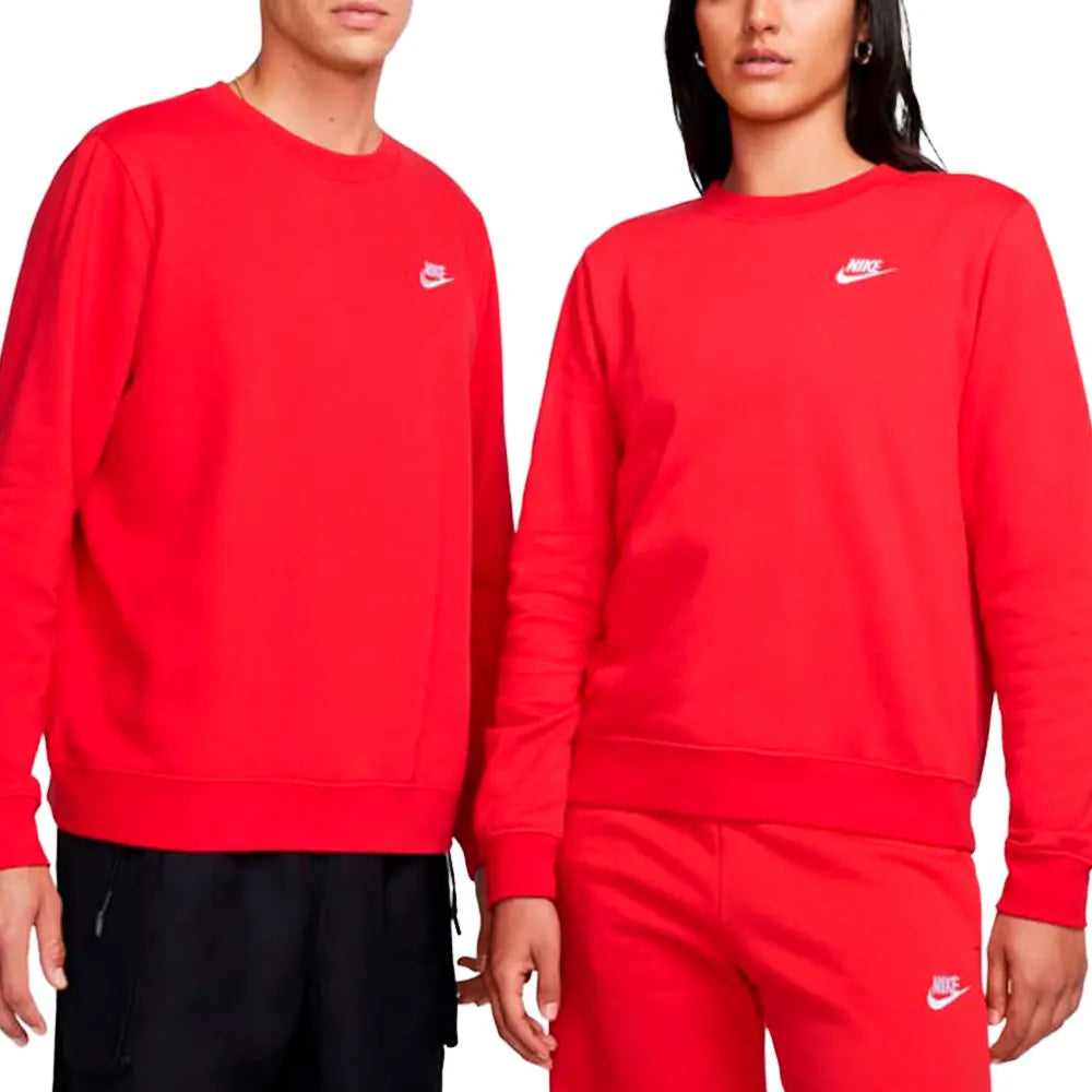 W NSW Club Fleece Crew-Neck Sweatshirt 'University Red'