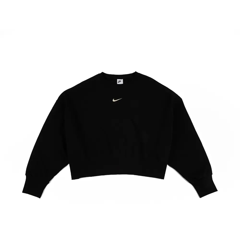 W NSW Phoenix Fleece Over-Oversized Crewneck Sweatshirt 'Black'