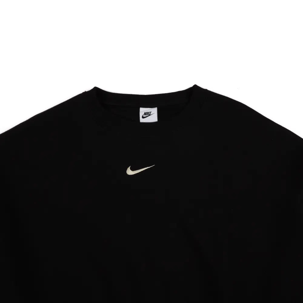 W NSW Phoenix Fleece Over-Oversized Crewneck Sweatshirt 'Black'