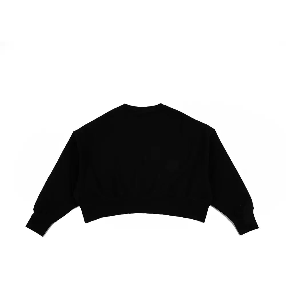 W NSW Phoenix Fleece Over-Oversized Crewneck Sweatshirt 'Black'