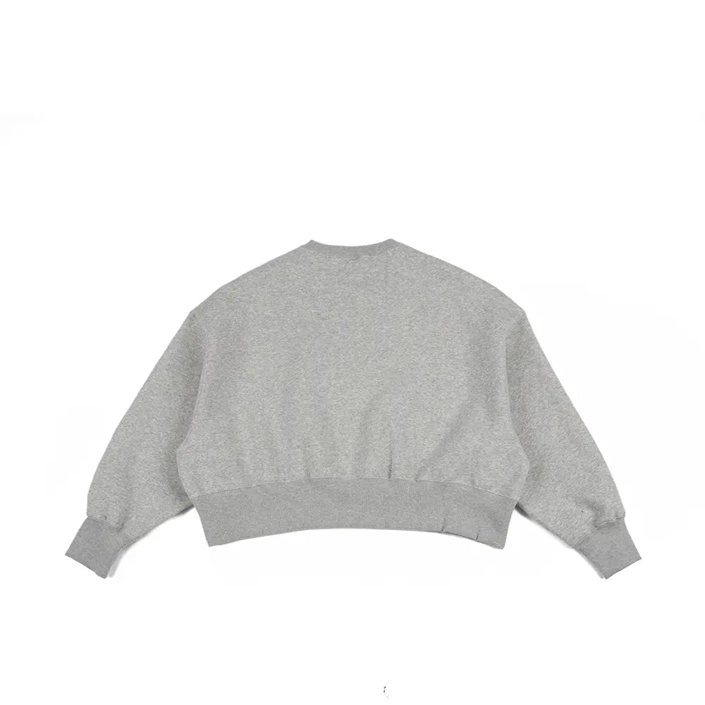 W NSW Phoenix Fleece Over-Oversized Crew-Neck Sweatshirt 'Pure Platinum'