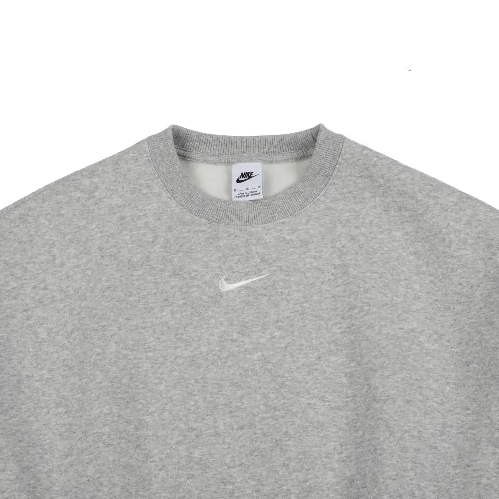 W NSW Phoenix Fleece Over-Oversized Crew-Neck Sweatshirt 'Pure Platinum'