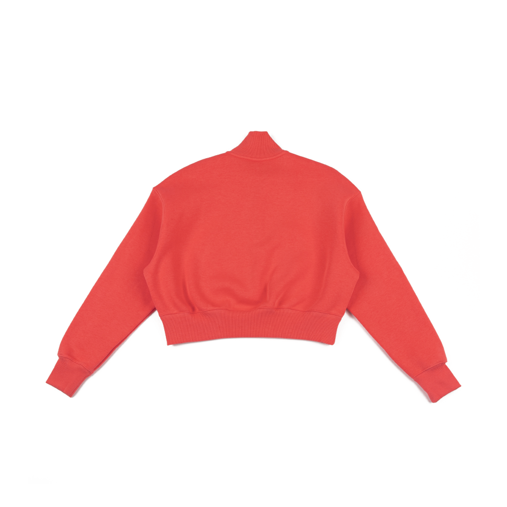 W Phoenix Fleece HZ Cropped Sweatshirt 'Magic Ember'