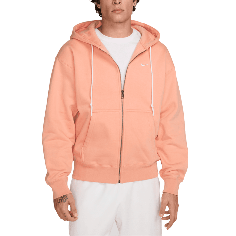 Solo Swoosh FZ Hoodie 'Apricot Agate'