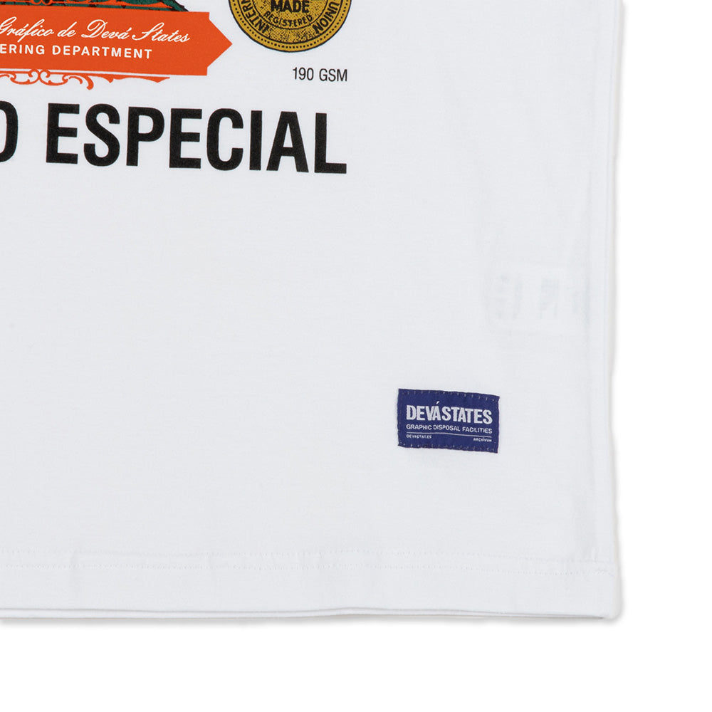 PARAISO Ringer Tee 'White'