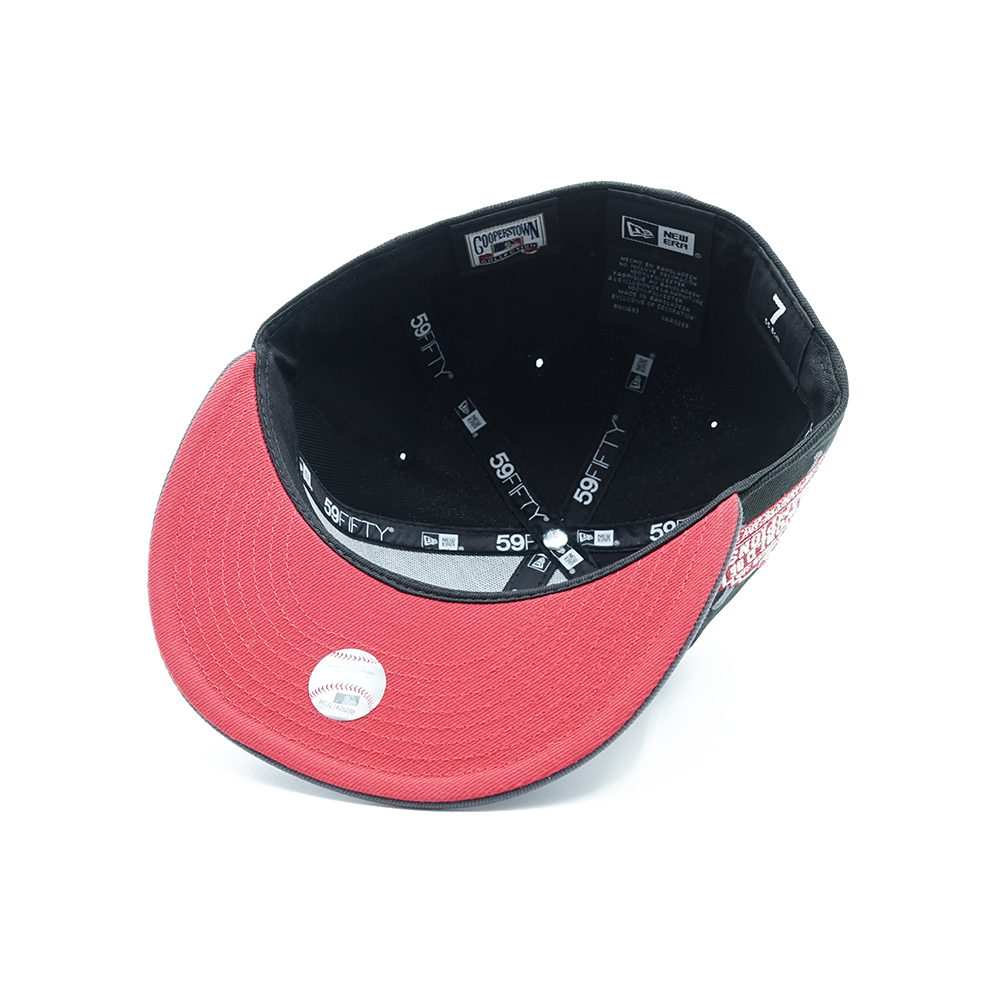 Chicago White Sox 59FIFTY '2005 WS' Script Logo 'Black'