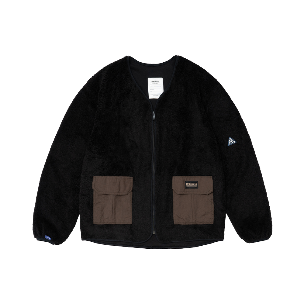 OVERCAST Sherpa Liner Jacket 'Black'