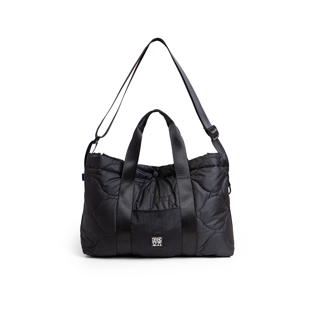 AW 24 Quilted Tote Bag 'Black'